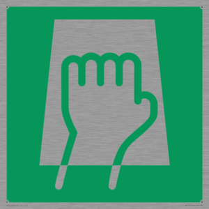 E906 safe condition push pad to open